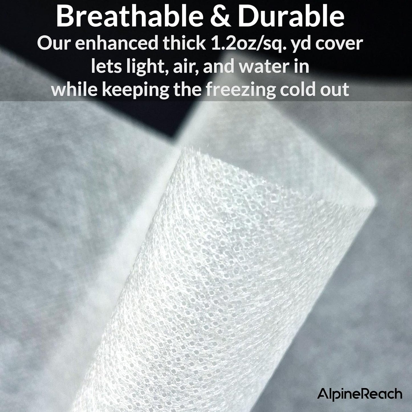 AlpineReach Plant Frost Cover Protection Blanket 10ft x 30ft - AlpineReach
